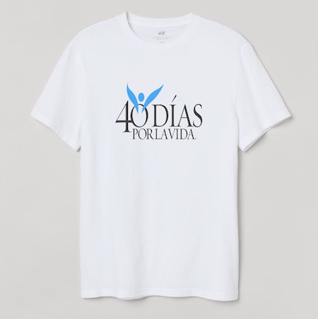 Camiseta 40 Días por la Vida